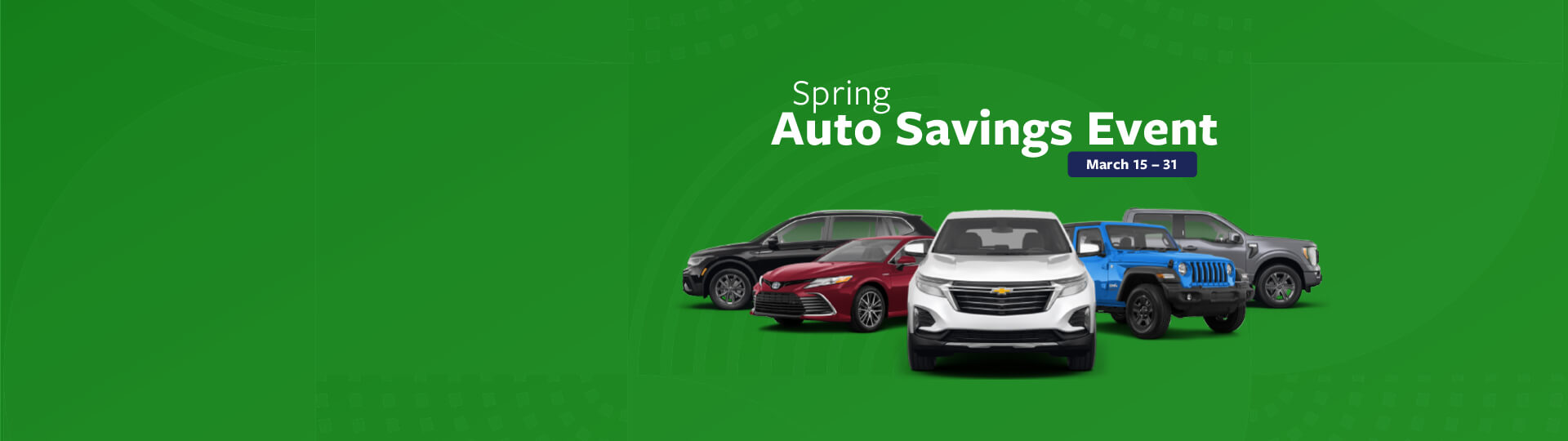 Spring Auto Savings Event